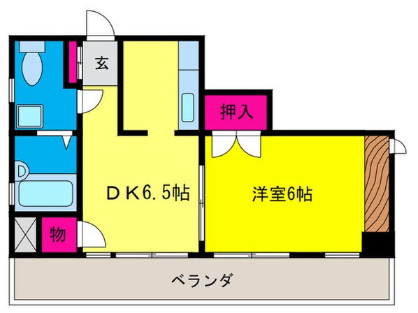 サンビルの物件間取画像